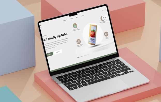 landing page